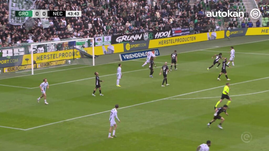 Archiefbeeld van FC Groningen tegen NEC