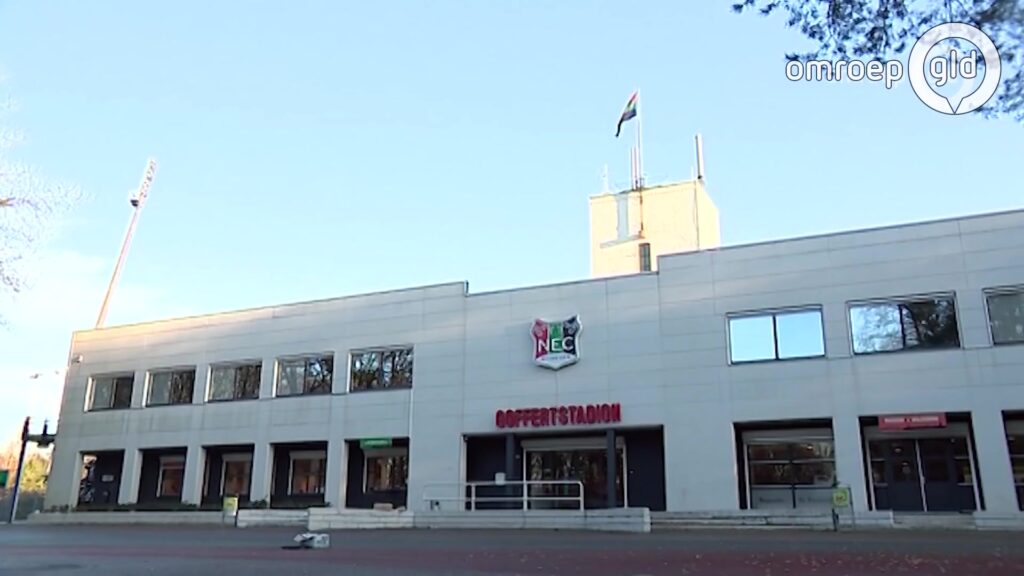 Buitenzijde van het Goffertstadion, archiefbeeld