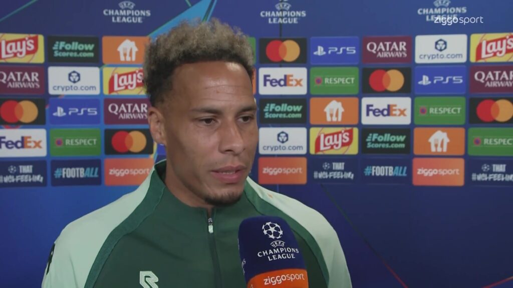 Tjaronn Chery tijdens een eerder interview bij NEC.